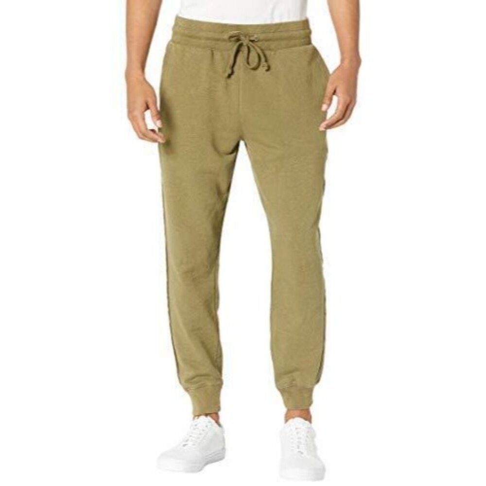Alternative Crinkle Joggers Moss Green Crinkle Size S